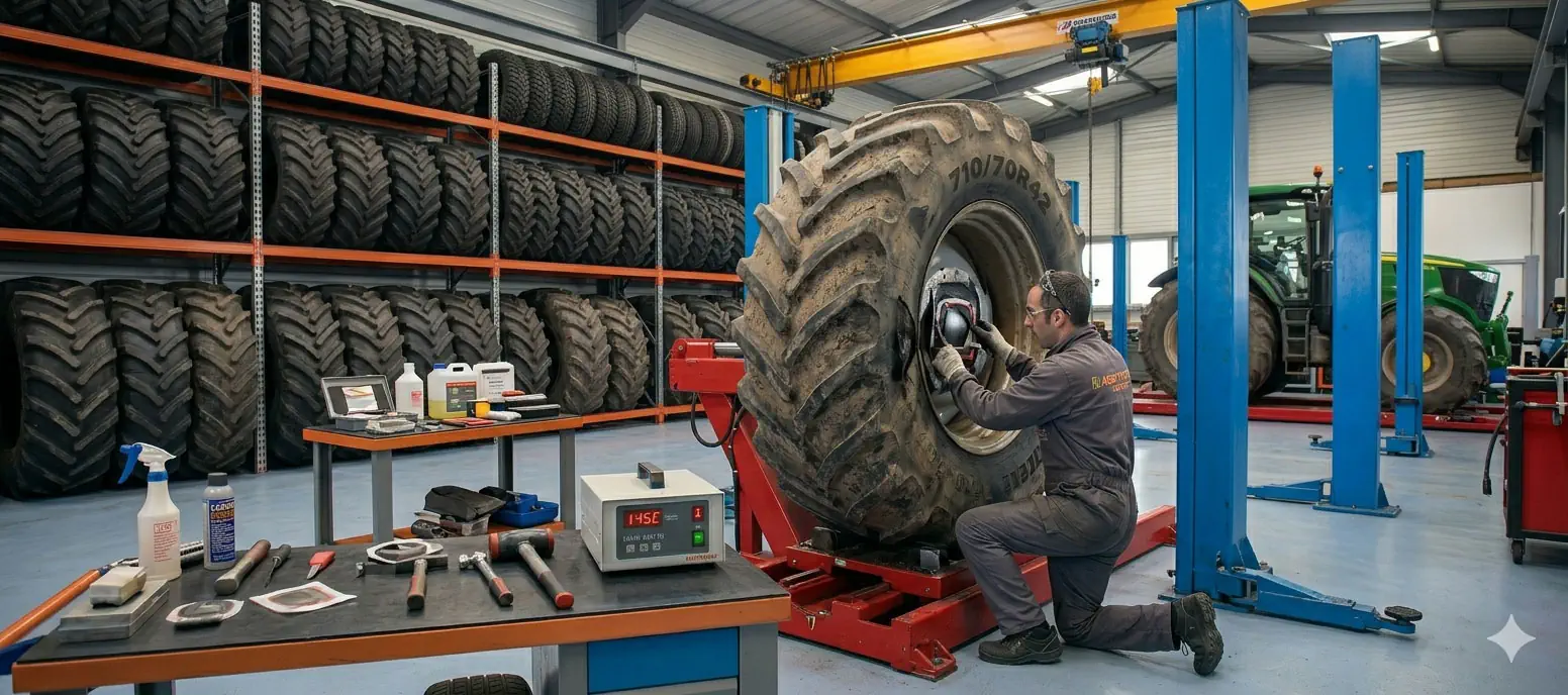 Pneu agricole